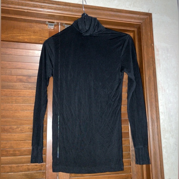 Eddie Bauer Sheer Turtle Neck & Leggings Set Long Sleeve Size Small/Petite Silk - Picture 3 of 8